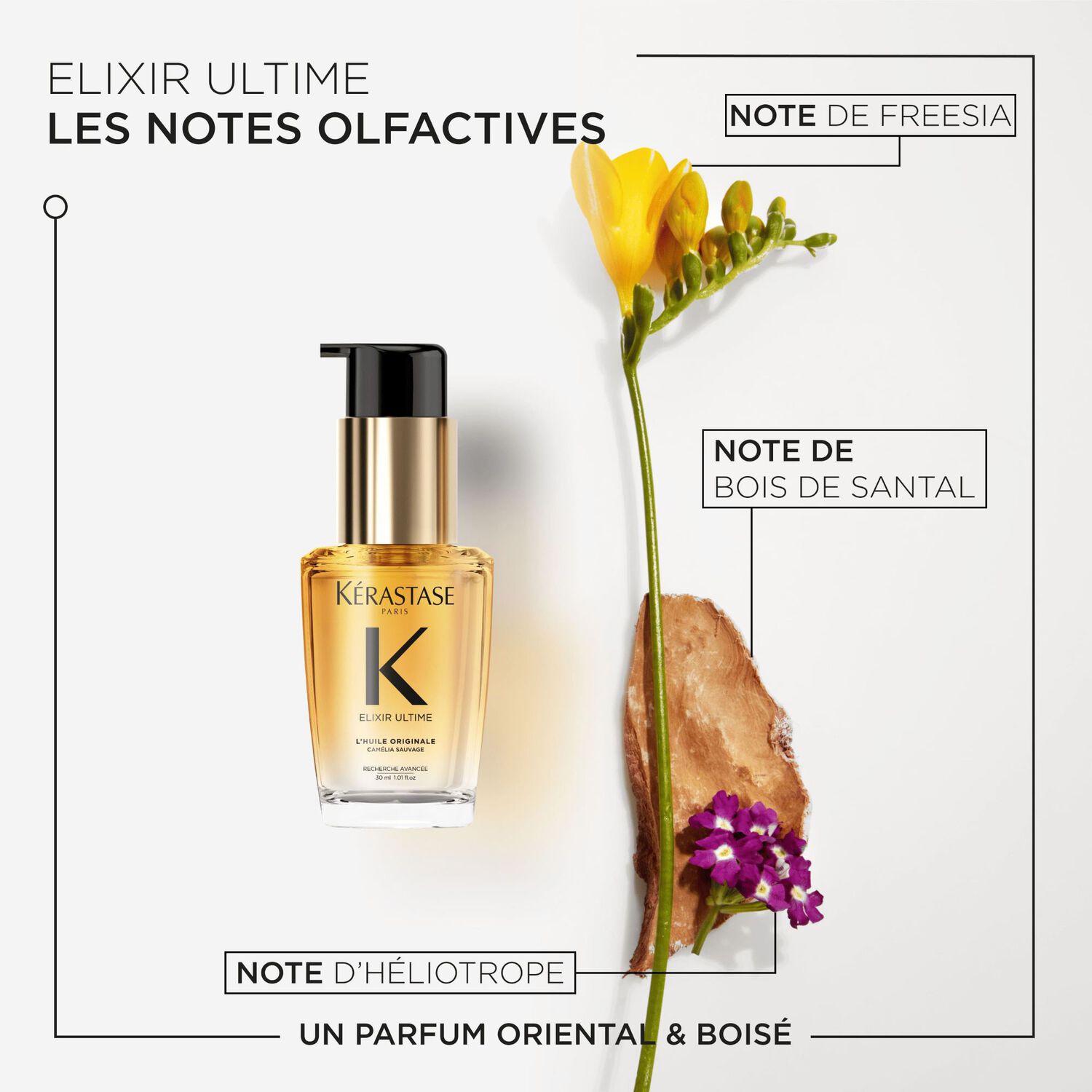 Elixir Ultime - L'Huile Originale sublimatrice rechargeable pour tous types de cheveux