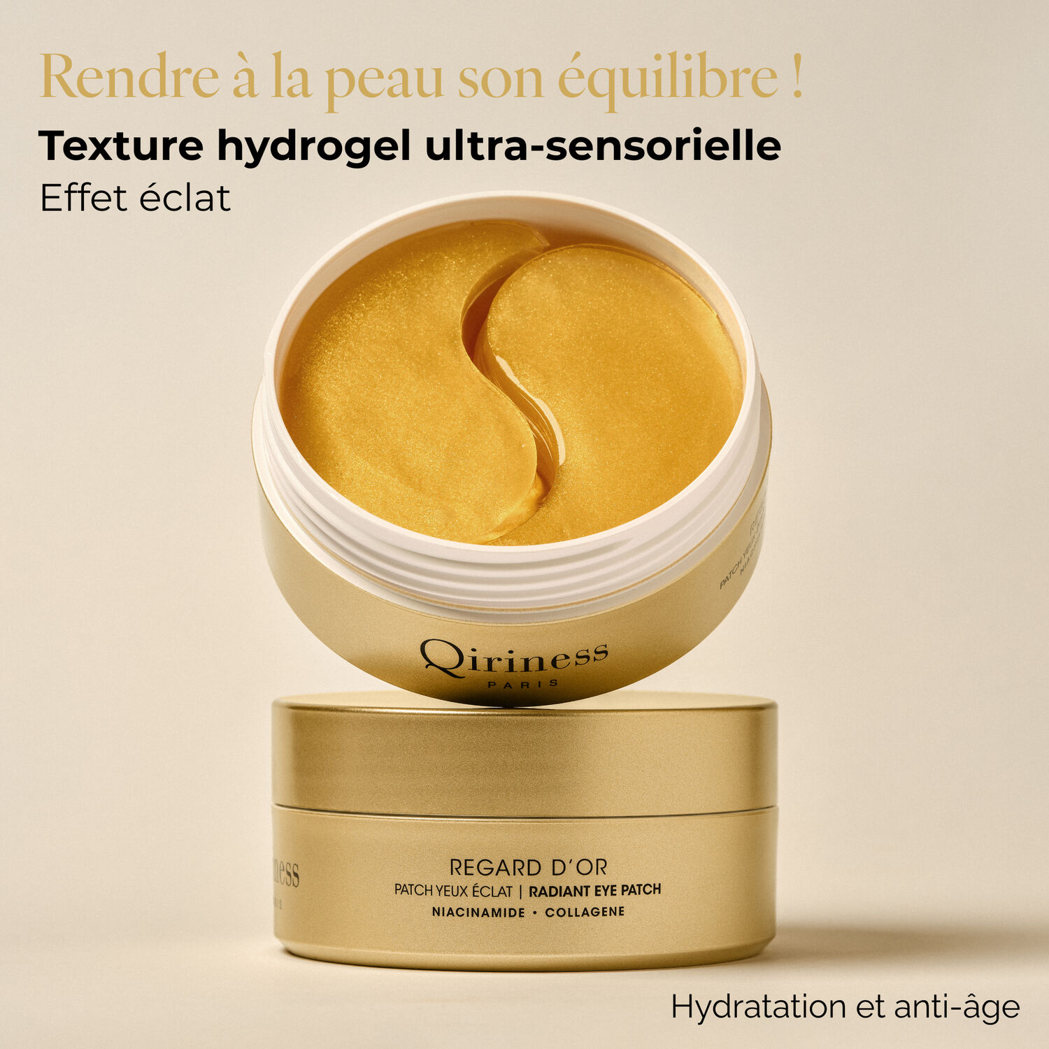 Regard d’Or  - Patchs Yeux Éclat Anti-âge 30 Paires