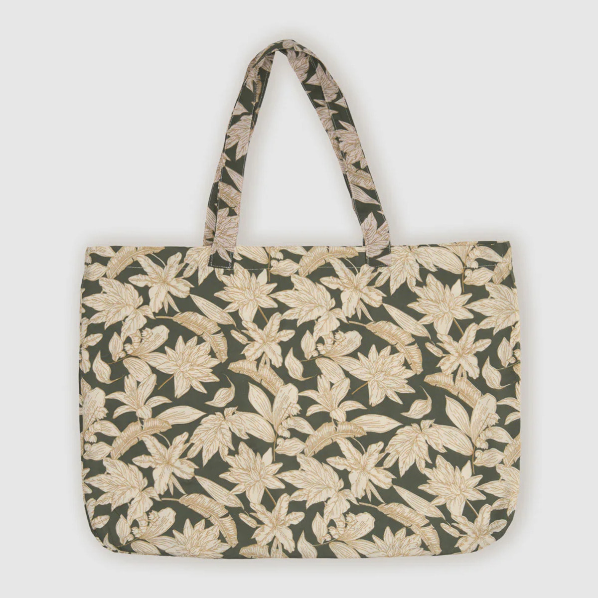Pack bolso + toalla pareo charamo verde cacería