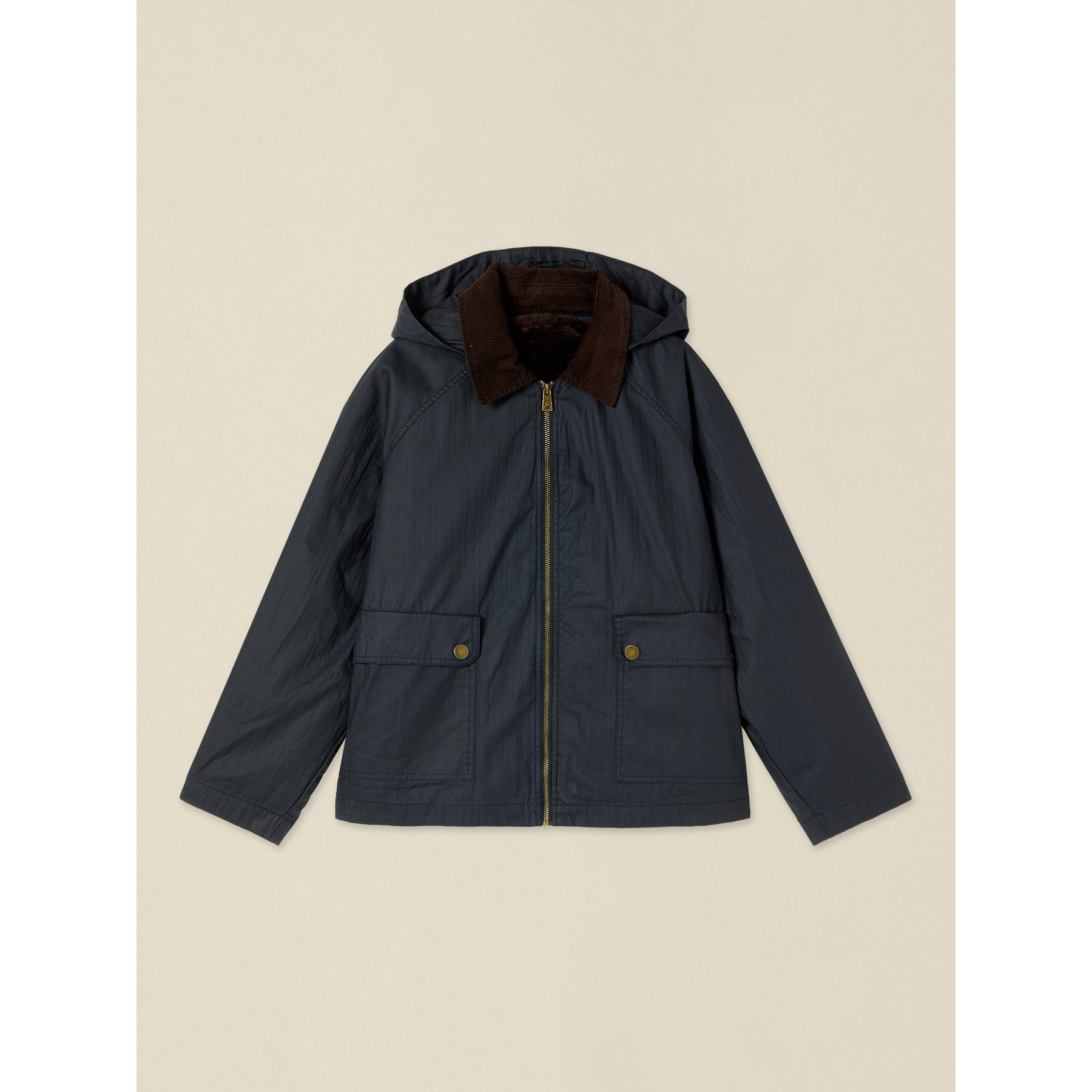 Oltre - Trench corto con interno staccabile - Blu