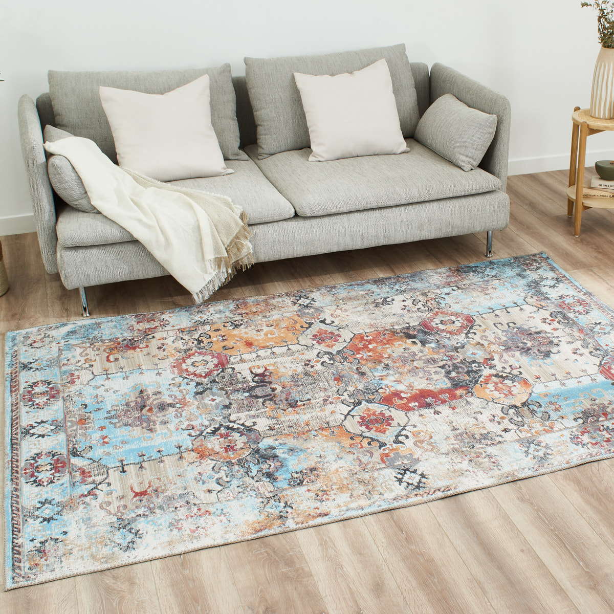 Radom - vintage lavable en machine, multicolore