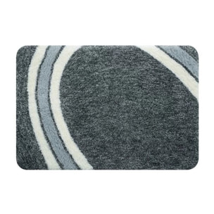 Tapis de bain Microfibre CURVE Gris Spirella