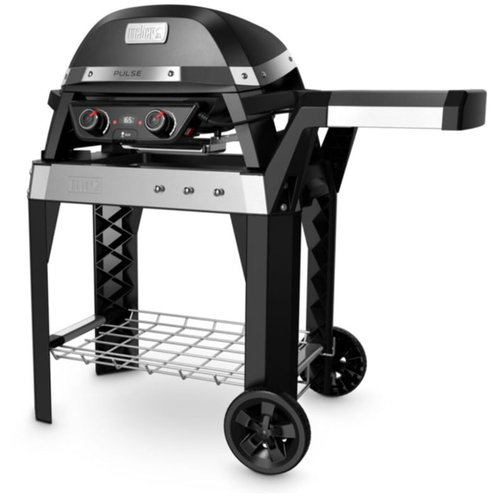 Barbecue électrique WEBER Pulse  2000 noir avec chariot
