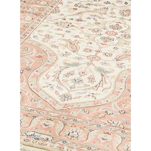 Authentique Tapis d'Orient fait main en soie FAHA