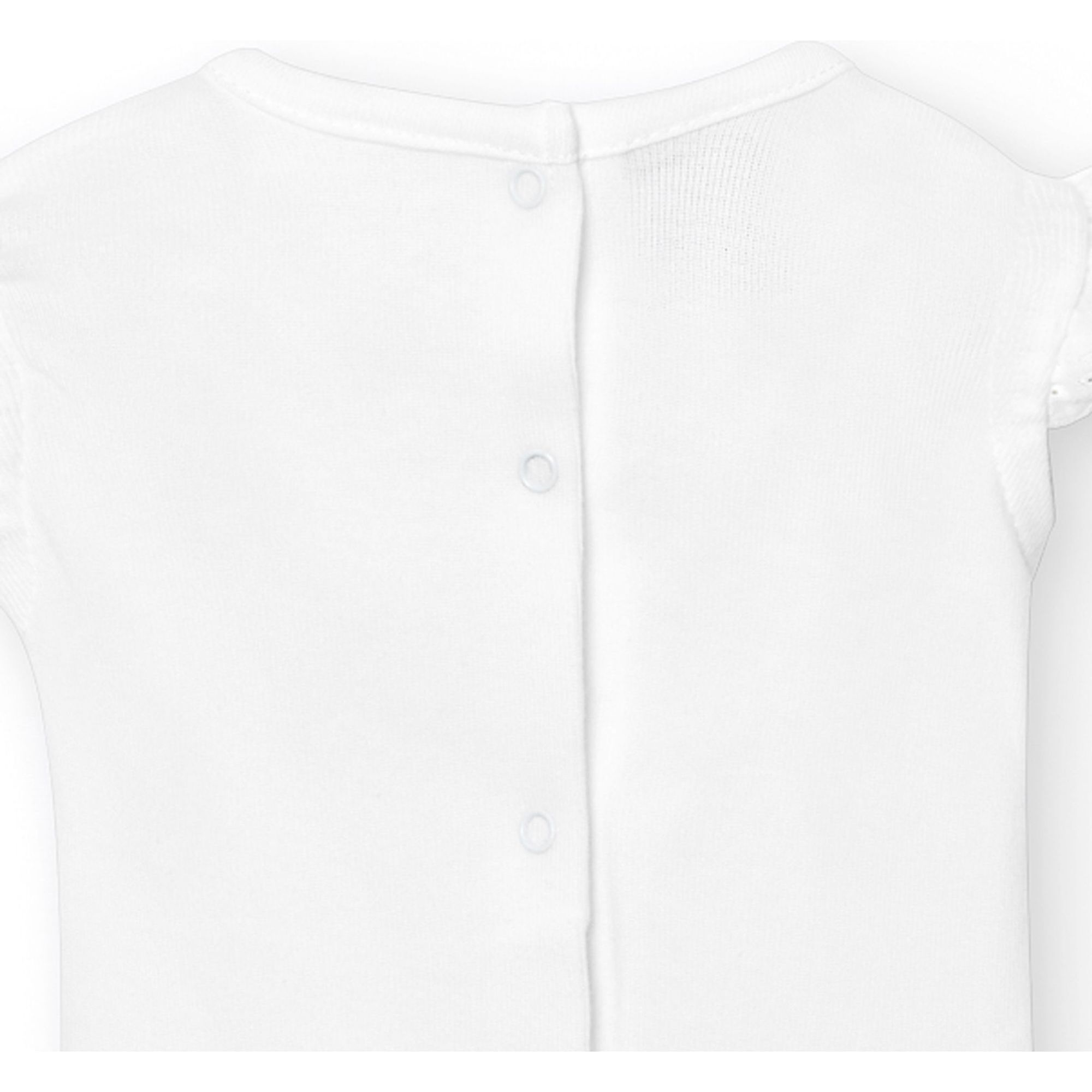 Body bebé tirantes puntilla algodón