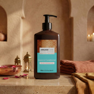 Argan - Soin Hydratant Protecteur sans-Rinçage - Cheveux Secs & Abîmés 400 ml