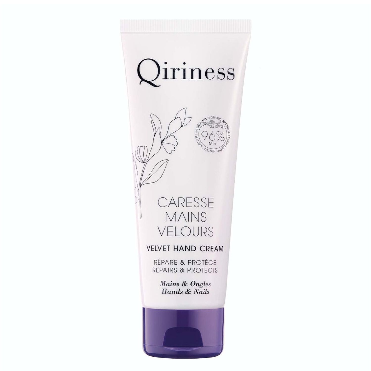 Caresse Mains Velours  - Crème Mains Réparatrice & Protectrice 75 ml