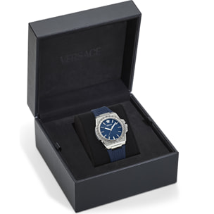 Versace Reloj Analógico De Cuarzo Greca Reaction Lady(Wc-0D