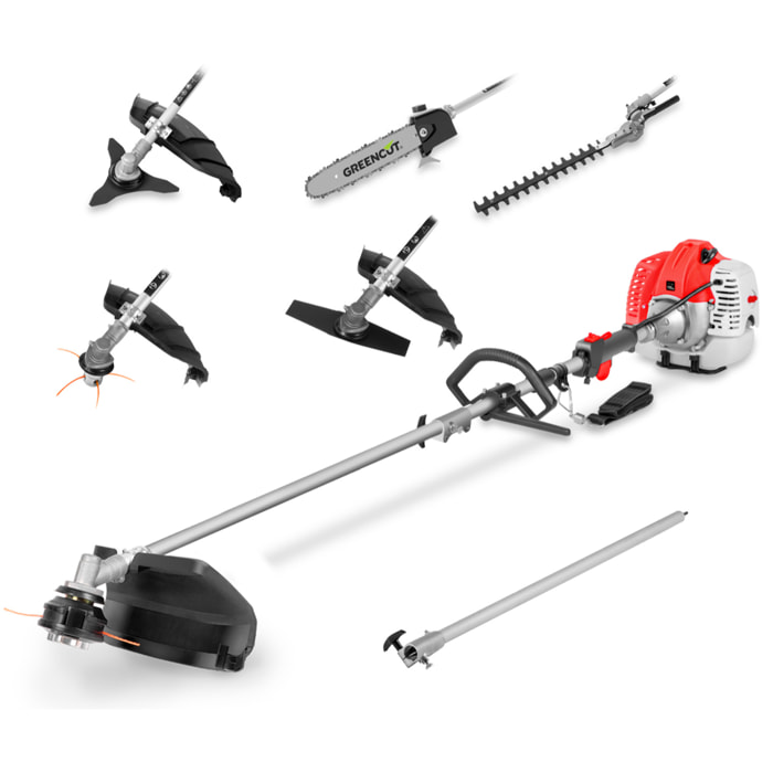 Herramienta multifunción de gasolina - Greencut GM650X-6