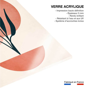 Tableau fleurs Copenhagen deco Tableau plexiglas