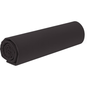 Drap Housse - Bonnet 35cm - 100% Coton 57fils - Graphite