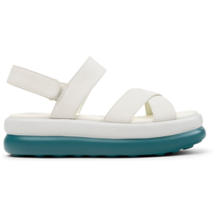 Sandali - CAMPER Pelotas Flota Up - Bianco - Pelle liscia