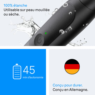 Braun Tout-En-Un Series XT3, + 5 Outils Pour Créer Son Style, Lame 4D Flex, XT3100