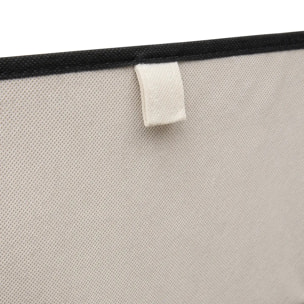 Panier à linge 45L beige