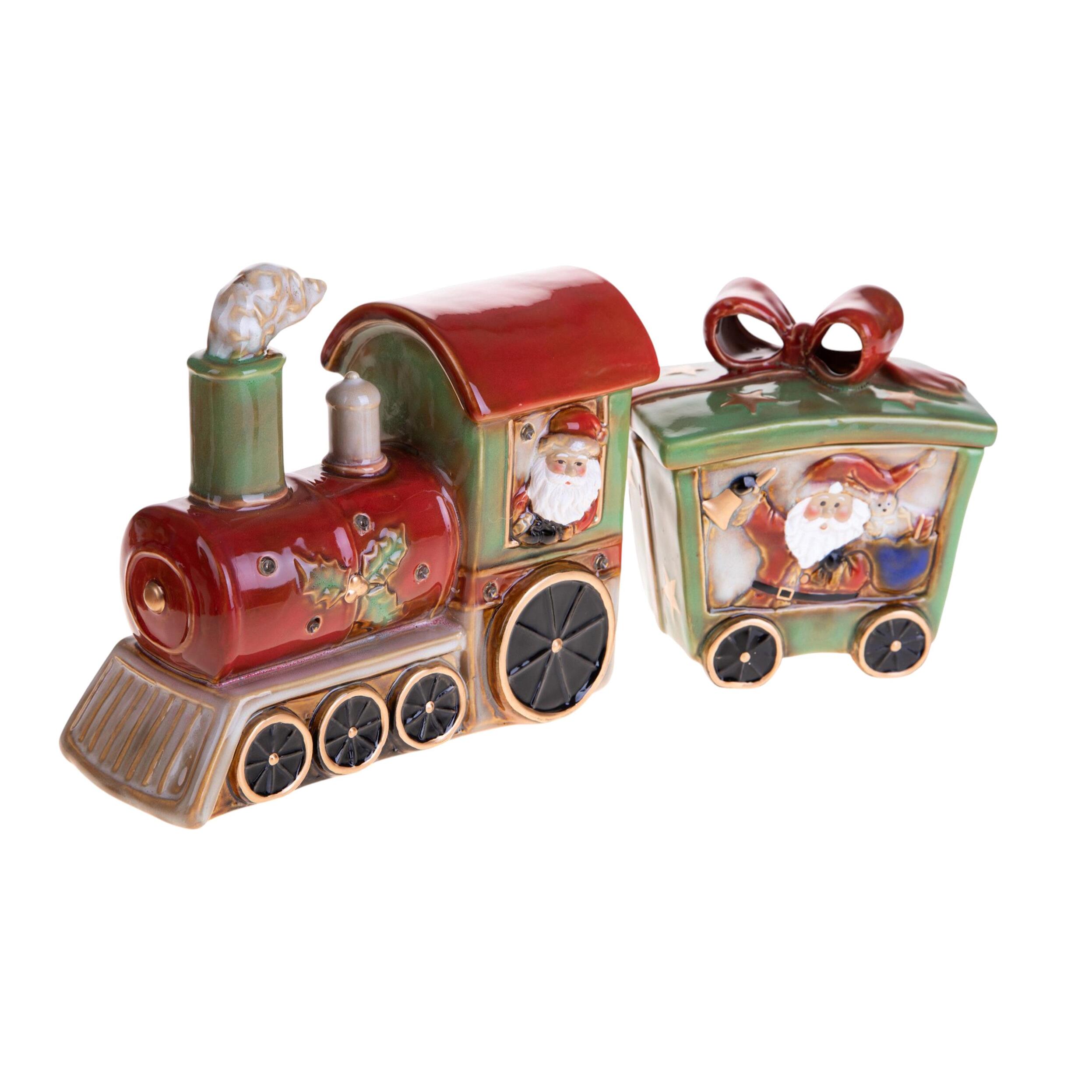 Trenino 2 pz apribile con led - Pezzi 1 - ROSSO - Bianchi Dino SpA