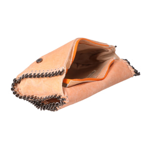 Borsa a spalla da donna In Vera pelle Made in Italy 27x17x1 cm