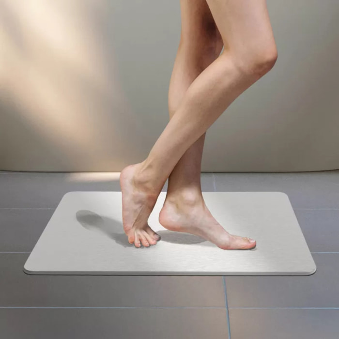 TAPIS DE BAIN DIATOMITE ECRU 60X39CM MSV