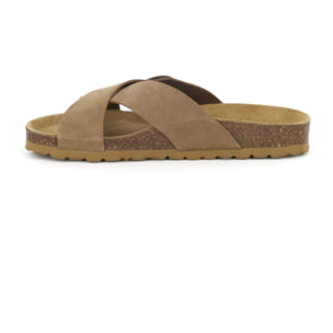 SANDALIA JÁVEA BABUNKERS MARRON