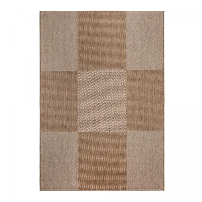 Tapis extérieur tissé kilim rectangle JOMI