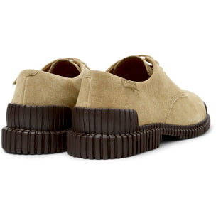 Zapatos de cordones - CAMPER Pix - Marron - Cuero de gamuza
