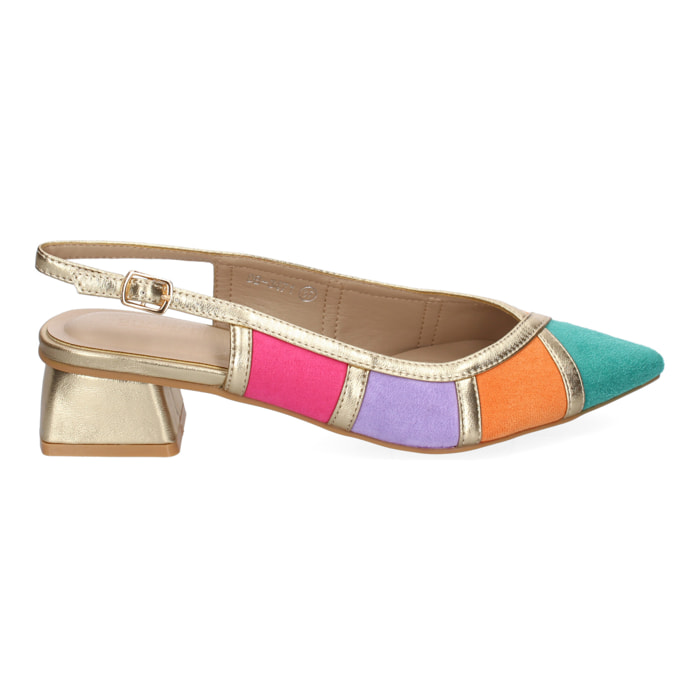 Zapato Plano de Mujer, Comodo, Estilo Salon, de Punta Fina