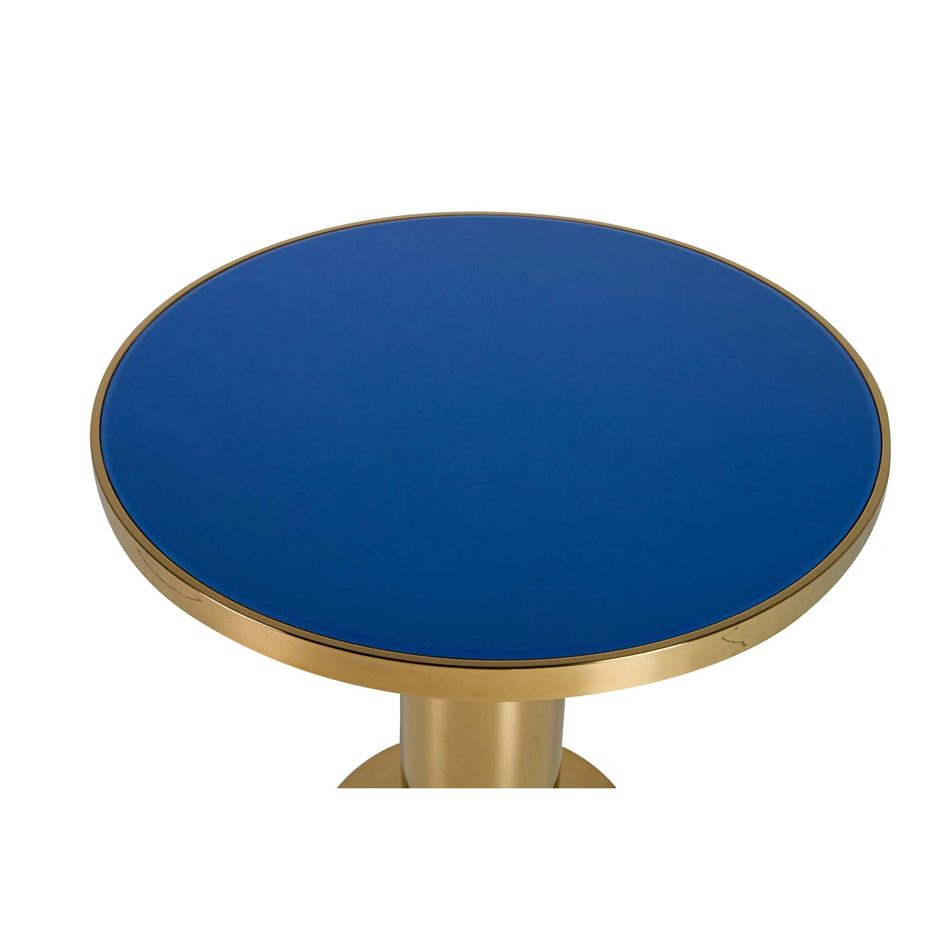 Mesas Comedor Acero Inoxidable Dorado 80x80x75 Cm