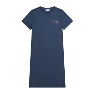 Abito con Ricamo Sangallo sulle Maniche