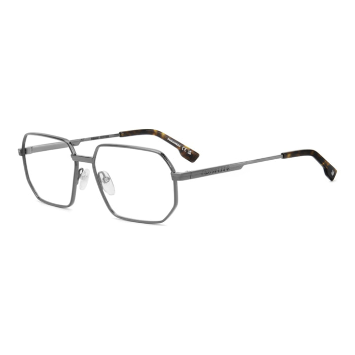 Gafas de Vista Dsquared2 D2 0158 KJ1 de Metal Hombre 56 mm