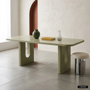 Table à manger finition mat 8 places SIA