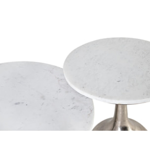 Set de dos mesas de centro - 41x75cm diámetro