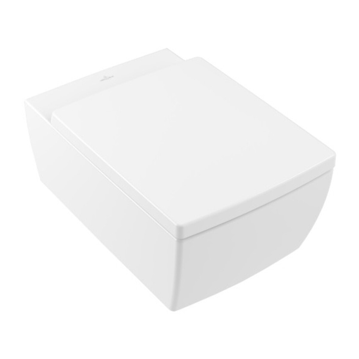 Pack WC suspendu sans bride Memento 2.0 + abattant + plaque blanche + bâti VILLEROY ET BOCH