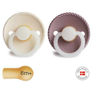 Frigg Pack 2 Chupetes Night Latex Rope