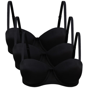 3 Reggiseni Donna LIABEL Art. Anna Coppa B