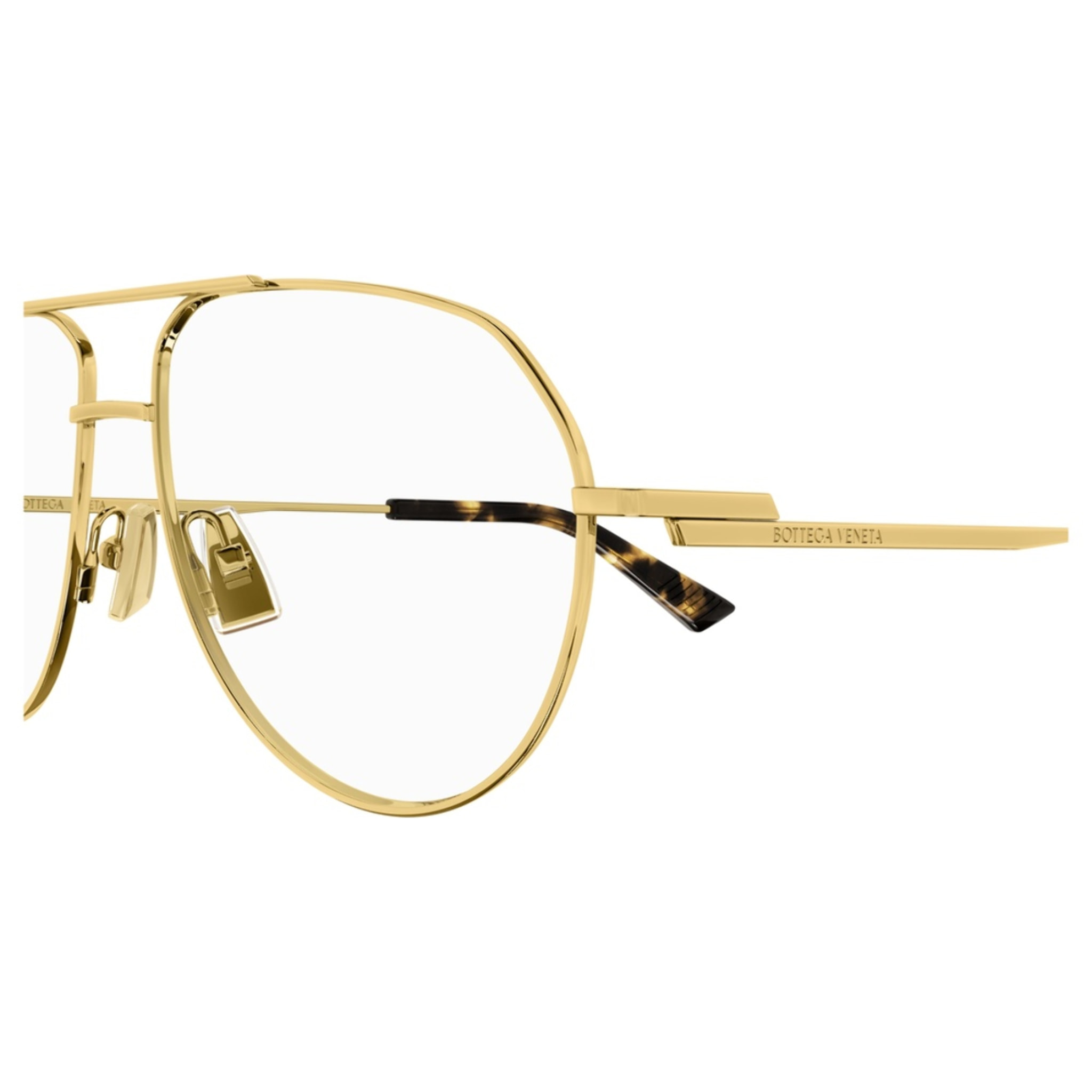 Gafas de Vista Bottega Veneta BV1302O-001 de Metal Unisex 57 mm