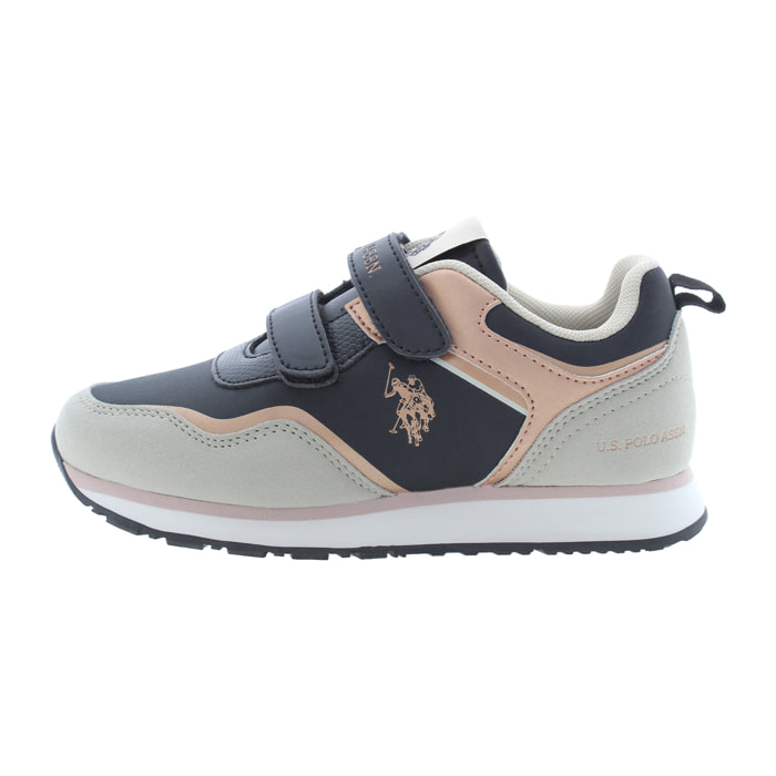 Sneakers U.S. Polo Assn. nero-beige