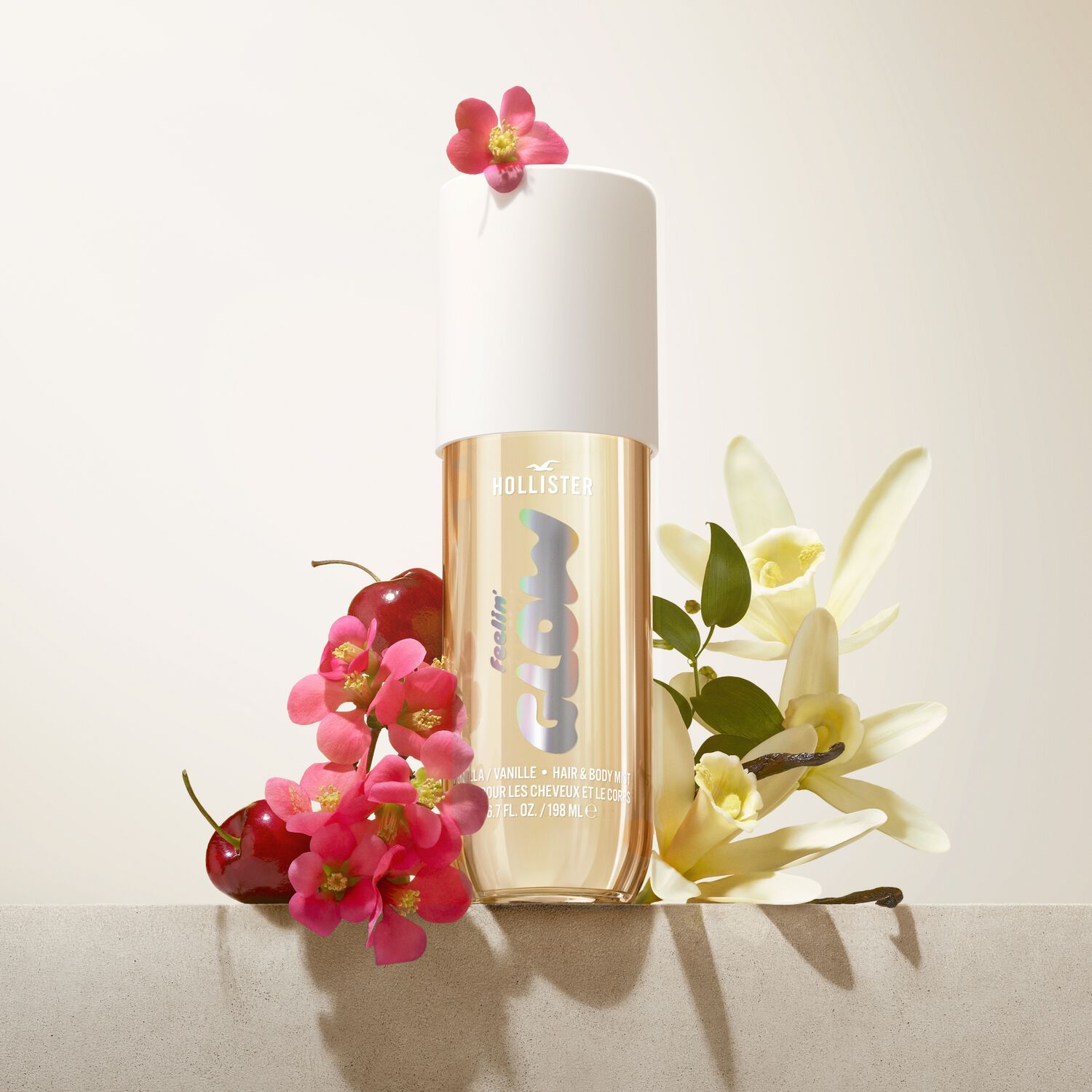 Feelin' Glow - Brume Parfumée Florale Fruitée Ambrée 198 ml