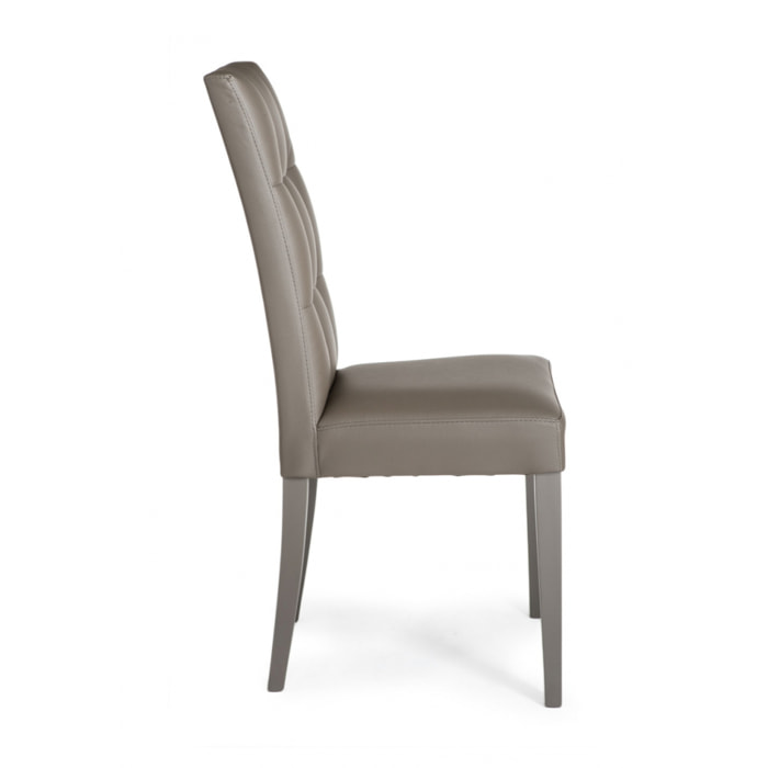 Tomasucci Lot de 2 Chaises DADA SANDY Gris