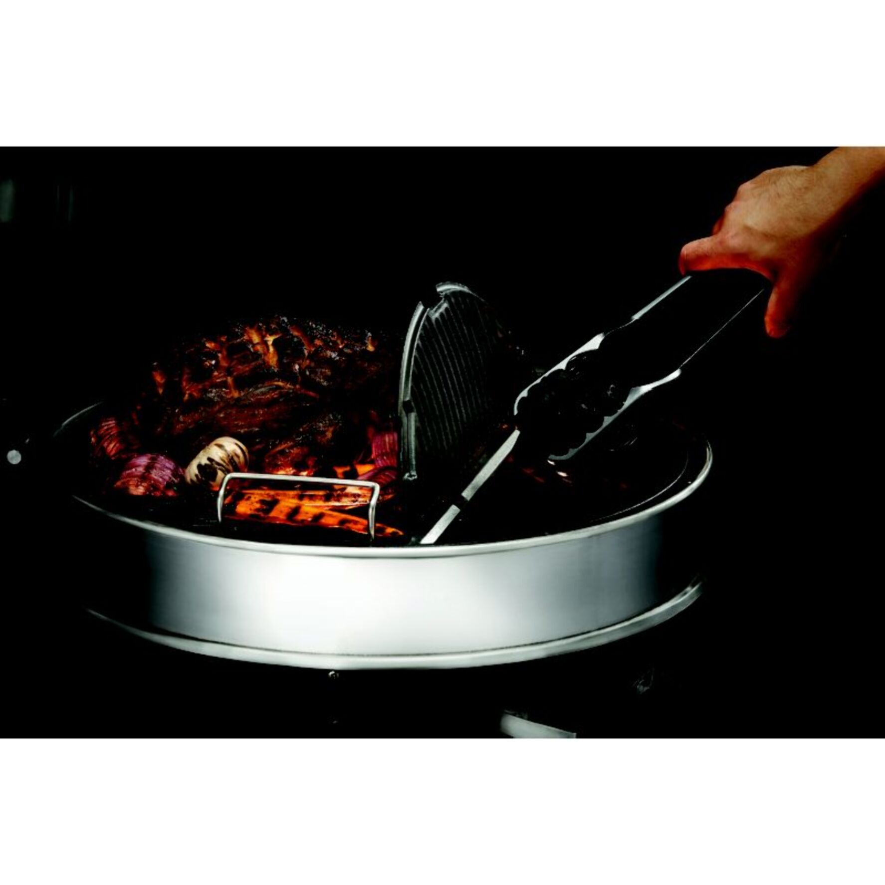 Barbecue charbon NAPOLEON Kettle PRO  noir sur pieds 47cm