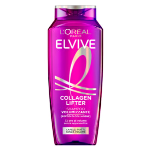 Shampoo Volumizzante Elvive Collagen Lifter per Capelli Piatti con Peptidi di Collagene 300ml