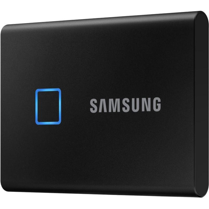 Disque dur SSD externe SAMSUNG Pack T7 1To bleu + Etui Samsung en  multicolore