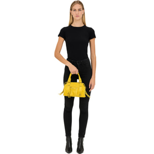 Borsa a spalla da donna - Modello Erisia - Vera pelle - 25.0 x 15.0 x 10.0 cm