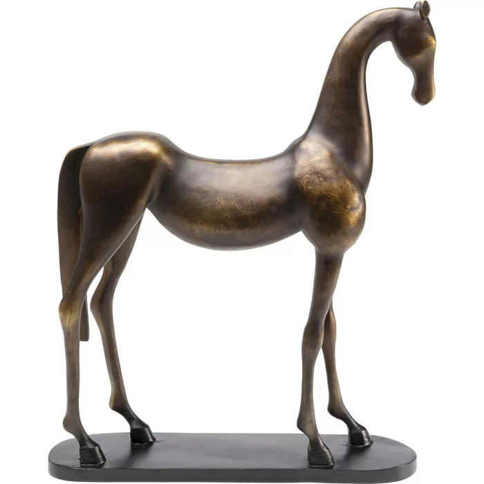 Déco cheval bronze 42cm Kare Design