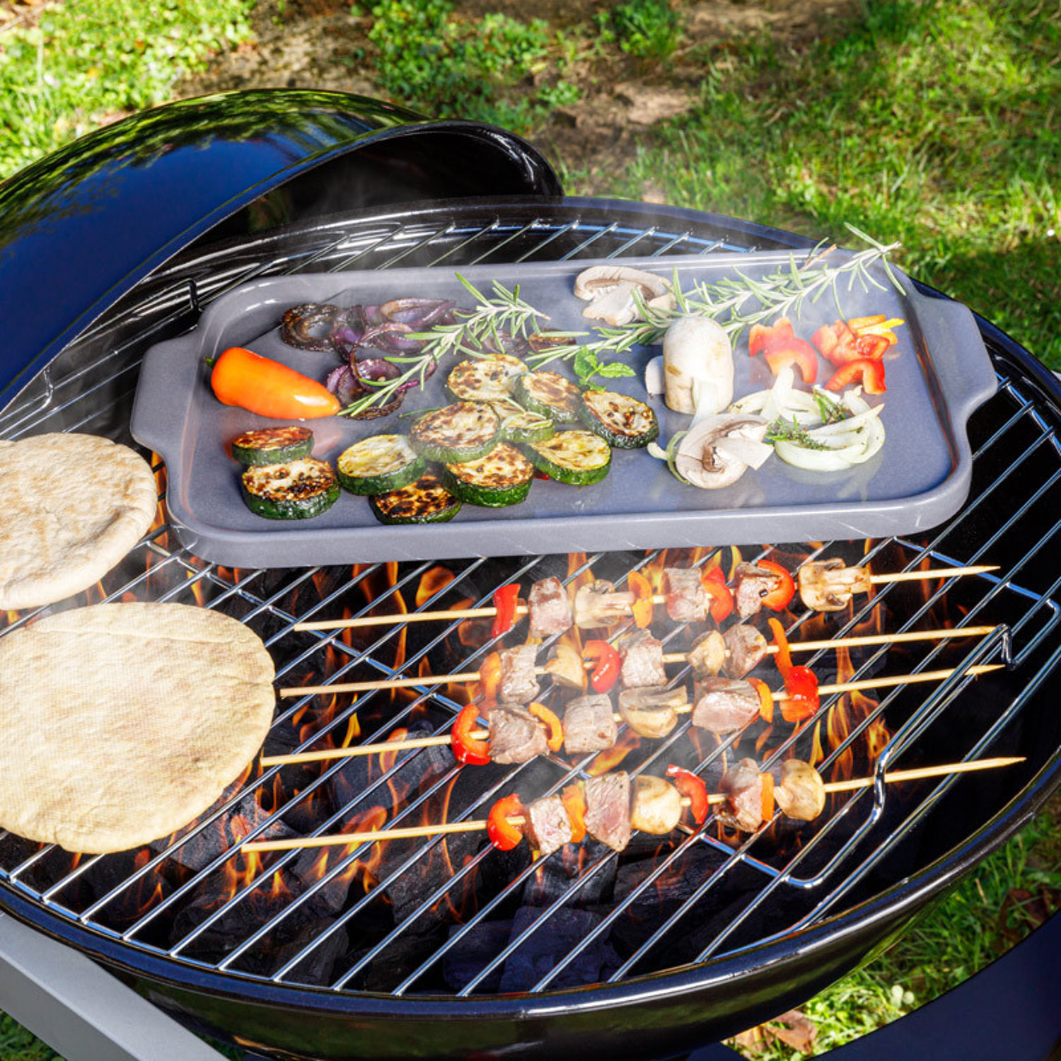 Barbecue à charbon boule Montana