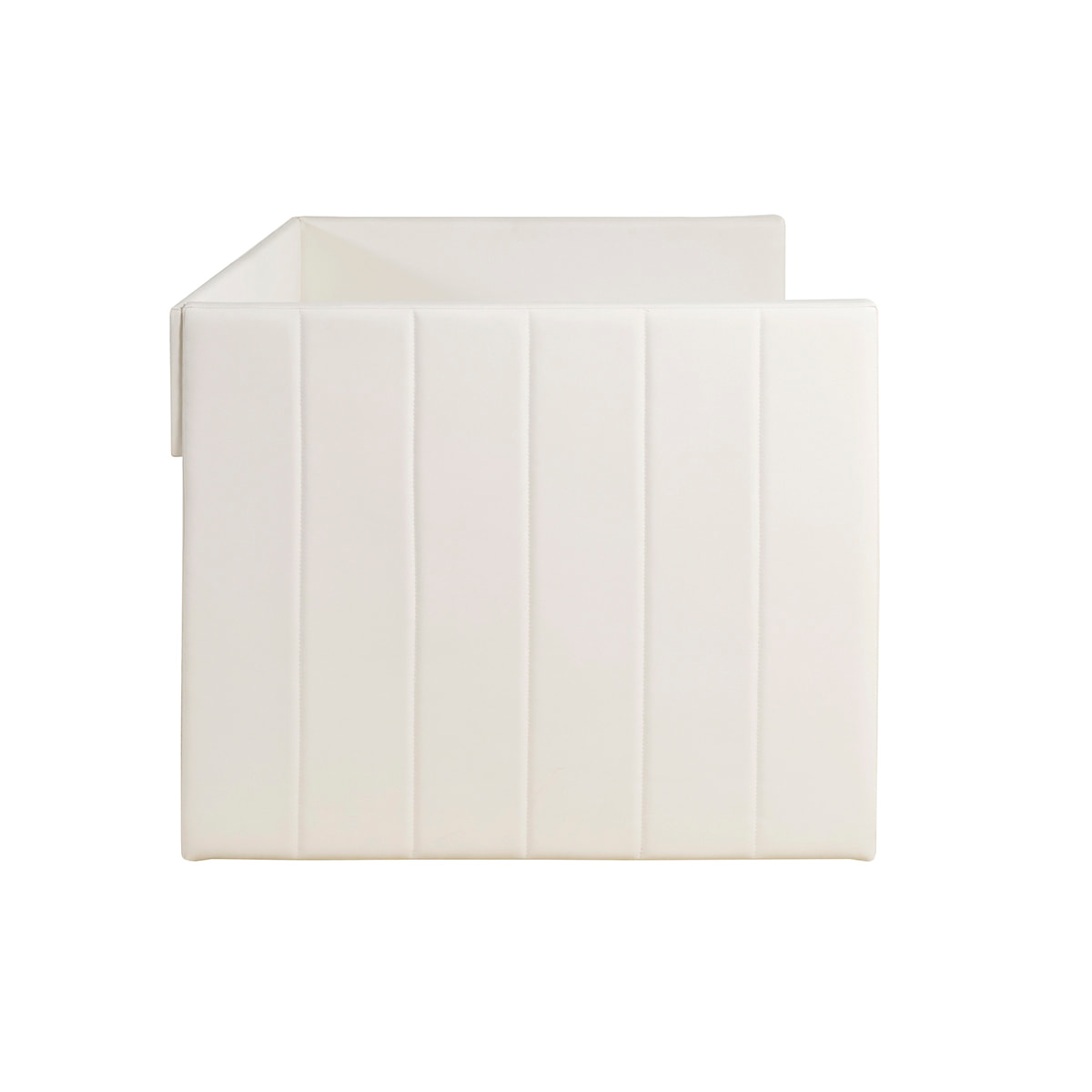 Lit gigogne blanc 90x190 cm ELIE