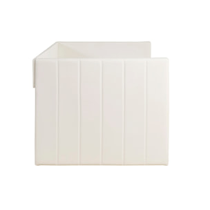 Lit gigogne blanc 90x190 cm ELIE