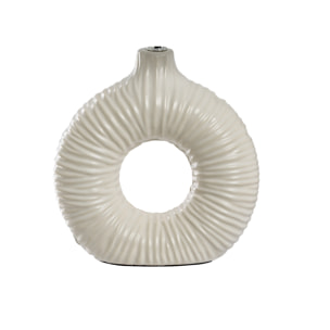 Lampada Da Tavolo Comodino Ricaricabile Accensione On/Off Modello Idra Bianco