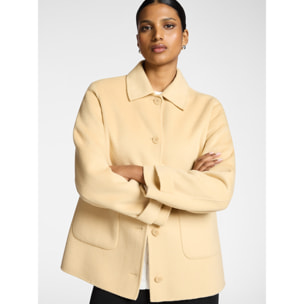 Elena Mirò - Cappotto corto double - Beige