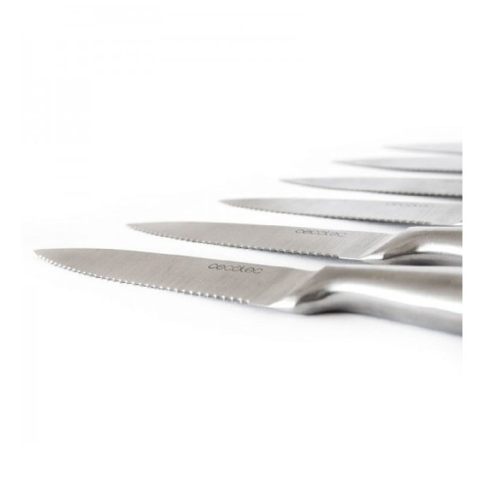 Cecotec Set de Cuchillos de carne profesionales