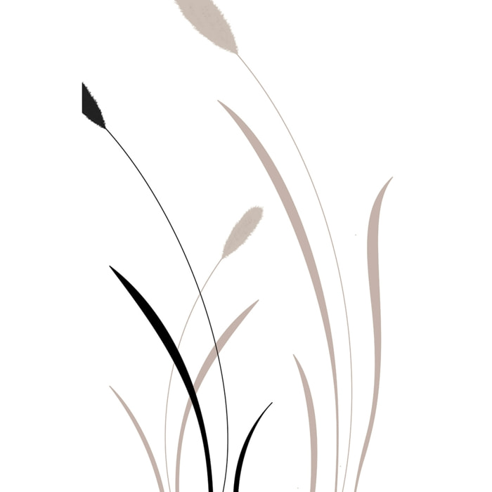 Tableau scandi blés Tableau alu Dibond