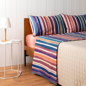 BASSETTI Completo letto Matrimoniale Hide and Seek Mattone